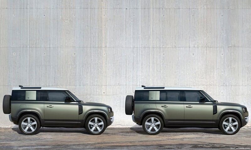 Range Rover Defender với phong cách xe ô tô việt dã, khả năng vượt địa hình tối ưu