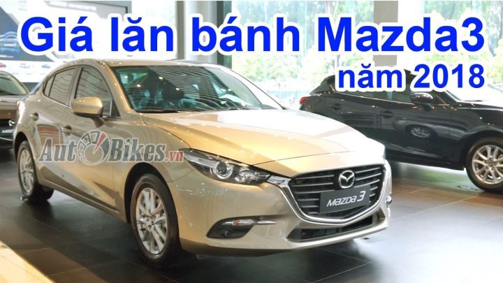 Lốp xe ô tô Mazda 3 đã được gắn vào vành