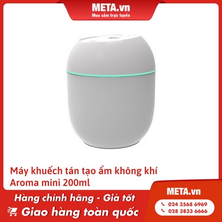 Máy khuếch tán tinh dầu ô tô Aroma mini 200ml nhỏ gọn, đa năng