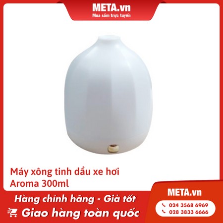 Máy khuếch tán tinh dầu ô tô Aroma 300ml cho không gian xe và văn phòng