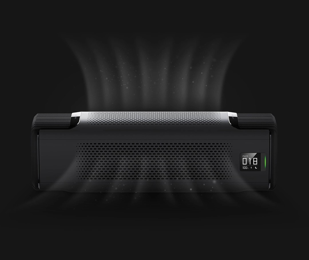 Hiệu quả giảm bụi mịn PM2.5 khi sử dụng lọc không khí xe ô tô Xiaomi Roidmi P8S