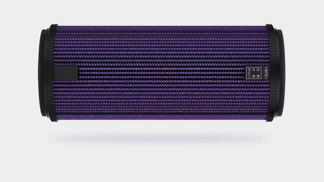 Lọc không khí xe ô tô Xiaomi Roidmi P8S với thiết kế mỏng gọn dễ lắp đặt