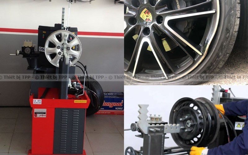Quy trình nắn mâm xe ô tô hiệu quả bằng máy móc chuyên dụng