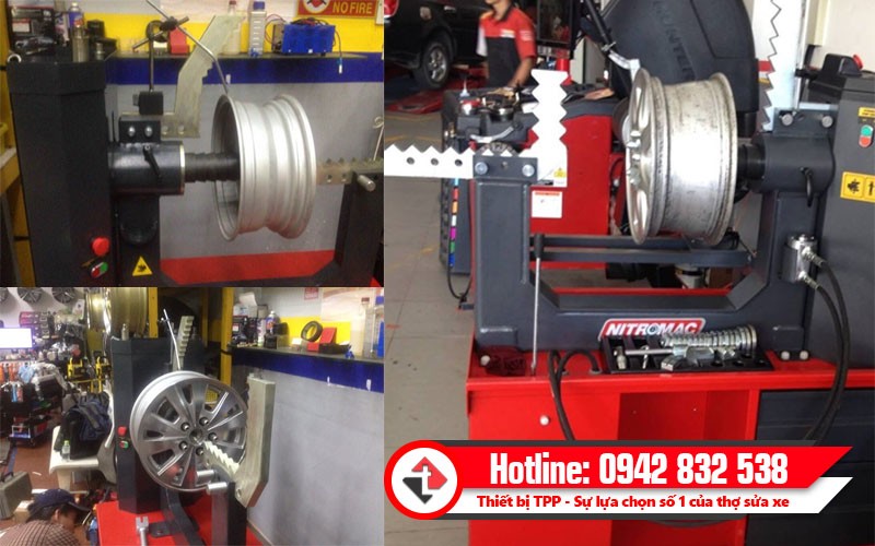 Các dòng máy nắn mâm xe ô tô công nghệ cao được tin dùng tại gara