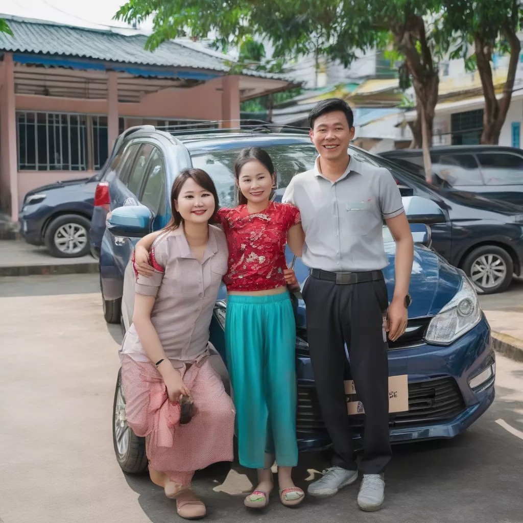 Khách hàng lựa chọn và mua chỗ xe ô tô cũ Hải Dương uy tín