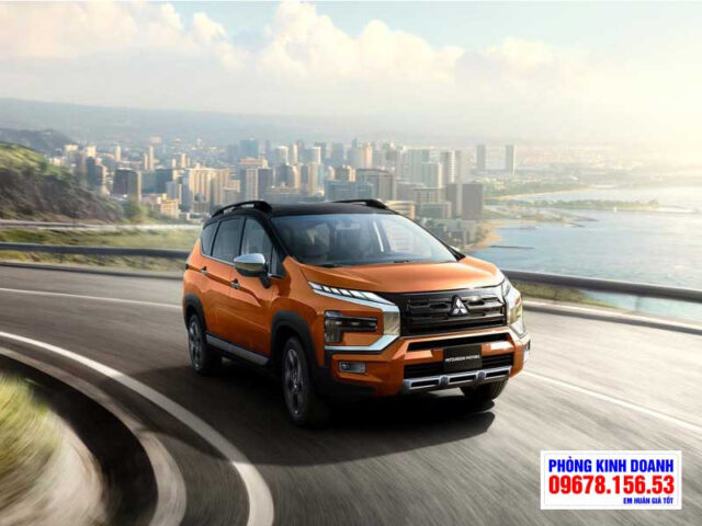 Mẫu xe đa dụng MPV lai SUV của xe ô tô 7 chỗ Mitsubishi Xpander Cross với diện mạo mới