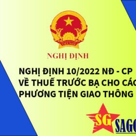 Nghị định 10 2022 NĐ-CP và các quy định liên quan đến hộp định vị xe ô tô