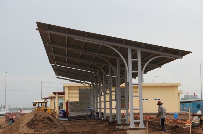 Ứng dụng của nhà để xe ô tô khung thép tiền chế trong bãi đỗ xe