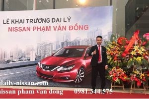 Toàn cảnh đại lý Nissan Phạm Văn Đồng, nơi trưng bày và giới thiệu mẫu xe ô tô Nissan X-Trail cùng các dòng xe khác