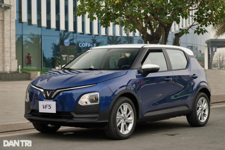 VinFast VF 5 đi được hơn 320km sau mỗi lần sạc đầy