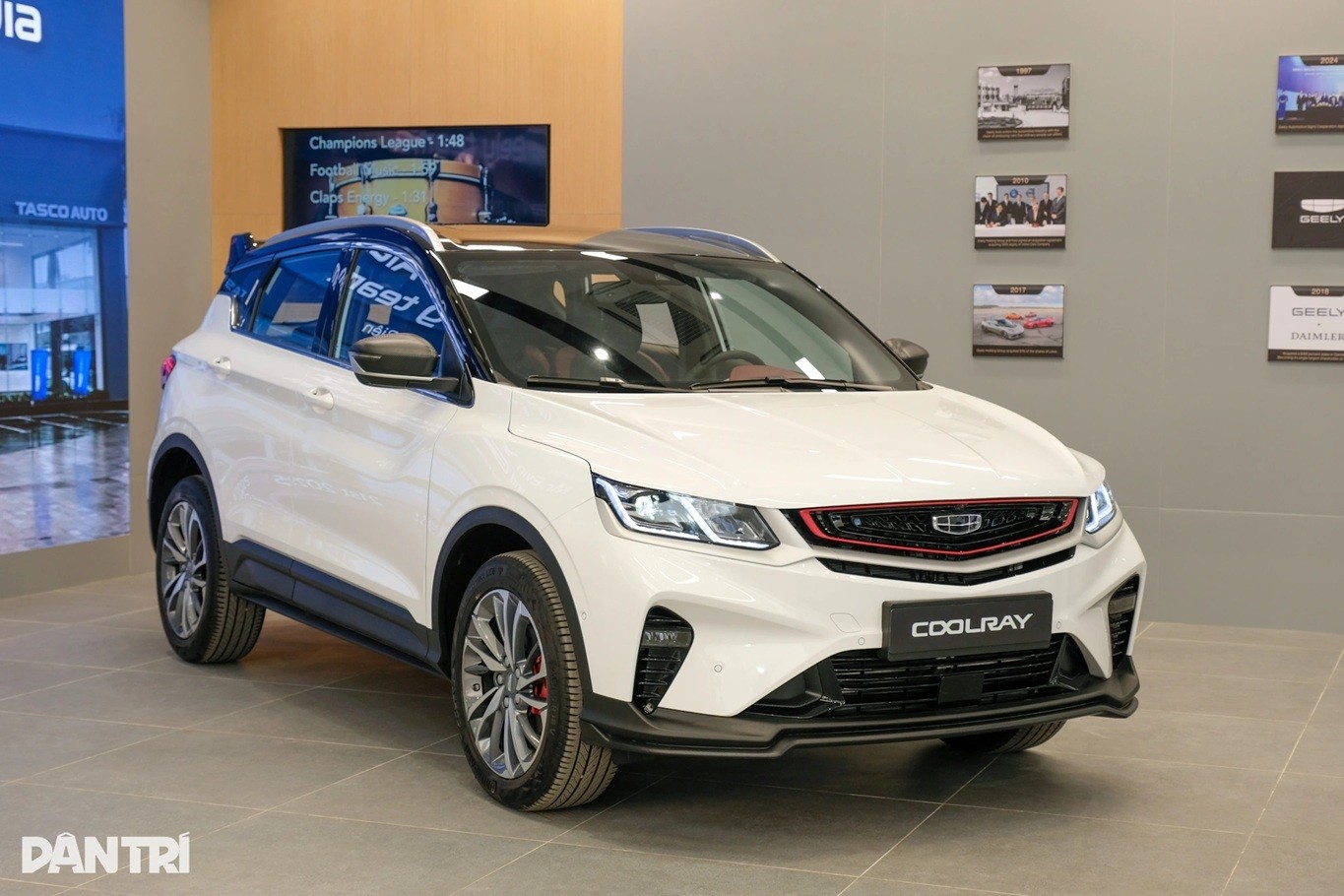 Geely Coolray, mẫu B-SUV tham gia vào thị trường xe ô tô chạy đua về giá tại Việt Nam