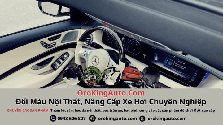 OroKing Auto chuyên độ nội thất và nâng cấp xe hơi
