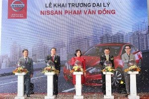 Hình ảnh khai trương đại lý Nissan, minh chứng cho sự phát triển của thương hiệu, mang xe ô tô Nissan X-Trail đến gần hơn khách hàng