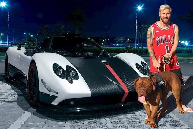 Hình ảnh Pagani Zonda Tricolore, siêu xe độc bản trong bộ sưu tập xe của Messi