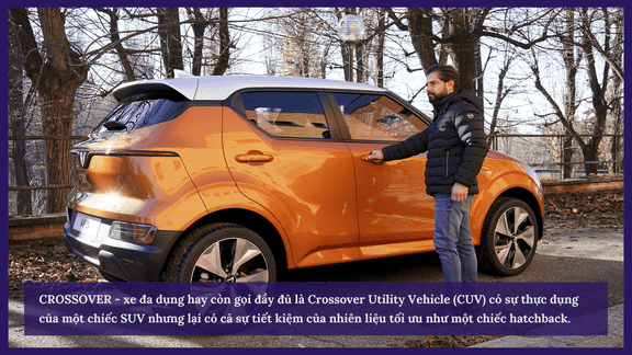 Phân biệt các loại xe ô tô trong tiếng Anh với dòng xe Crossover