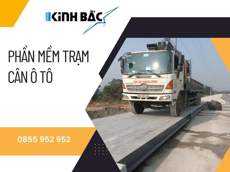 Giao diện phần mềm quản lý trạm cân ô tô, cho thấy khả năng thu thập dữ liệu quan trọng, tương tự như các phần mềm đặt xe ô tô hiện đại