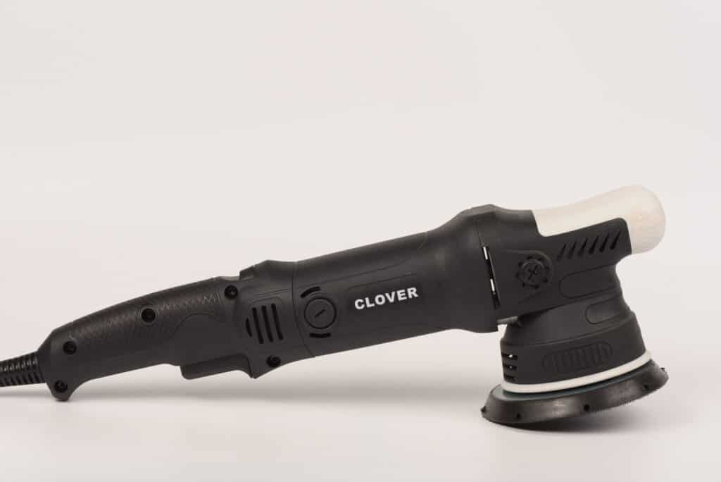 Máy đánh bóng Clover màu đen, chuyên nghiệp cho ô tô
