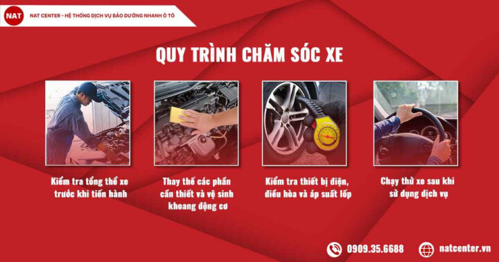 Quy trình bảo dưỡng xe ô tô 40000km tại các trung tâm uy tín