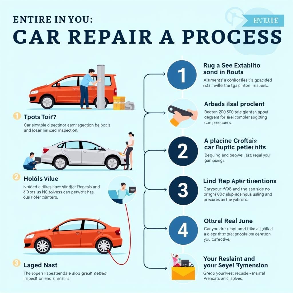Quy trình sửa chữa xe ô tô hoàn chỉnh