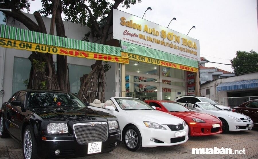 Salon Auto Sơn Hoa: Địa chỉ bán xe ô tô cũ TPHCM uy tín