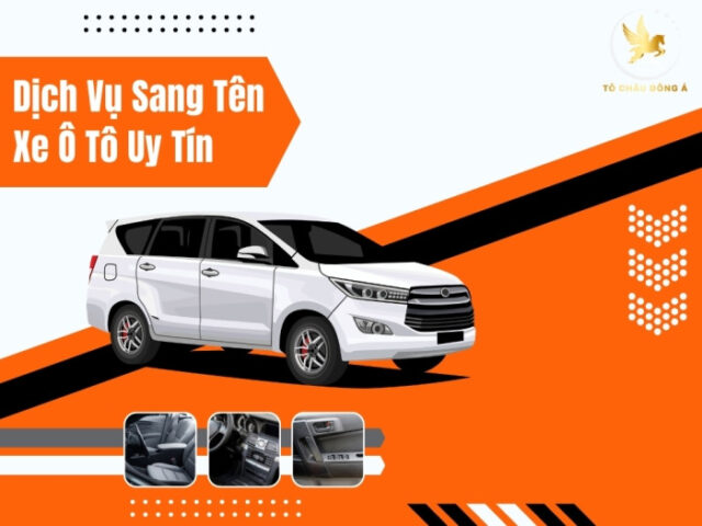 Hồ sơ và quy trình sang tên xe ô tô tại các điểm đăng ký ở TPHCM