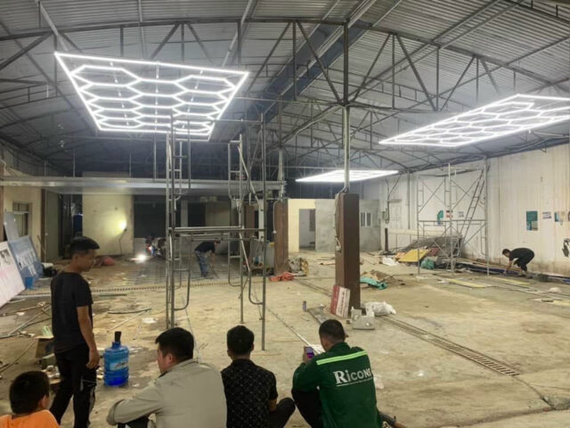 Cần setup trung tâm chăm sóc xe ô tô với mặt bằng hợp lý