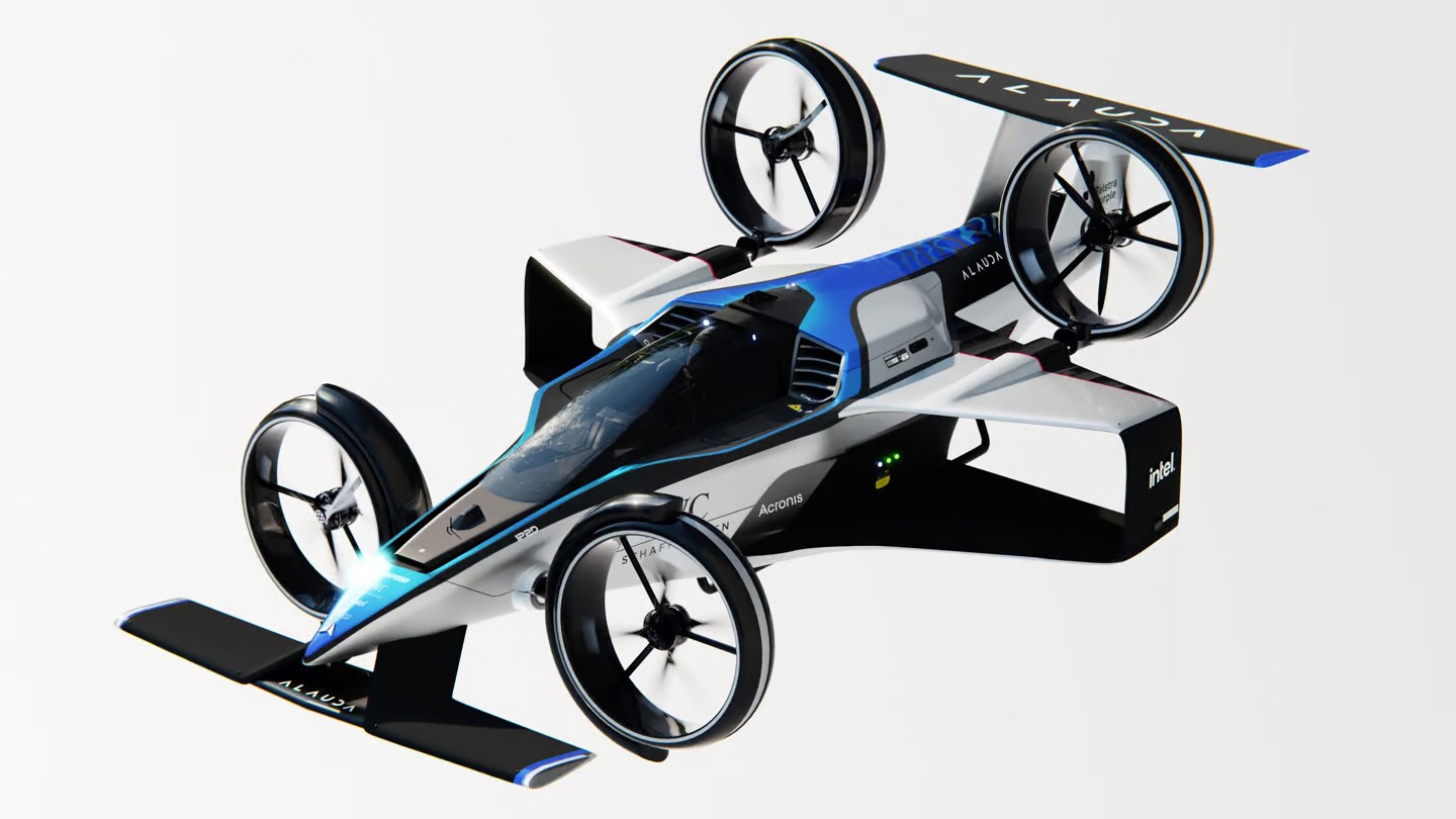 Airspeeder Mk4, ô tô đua bay nhanh nhất thế giới, với cấu trúc sợi carbon