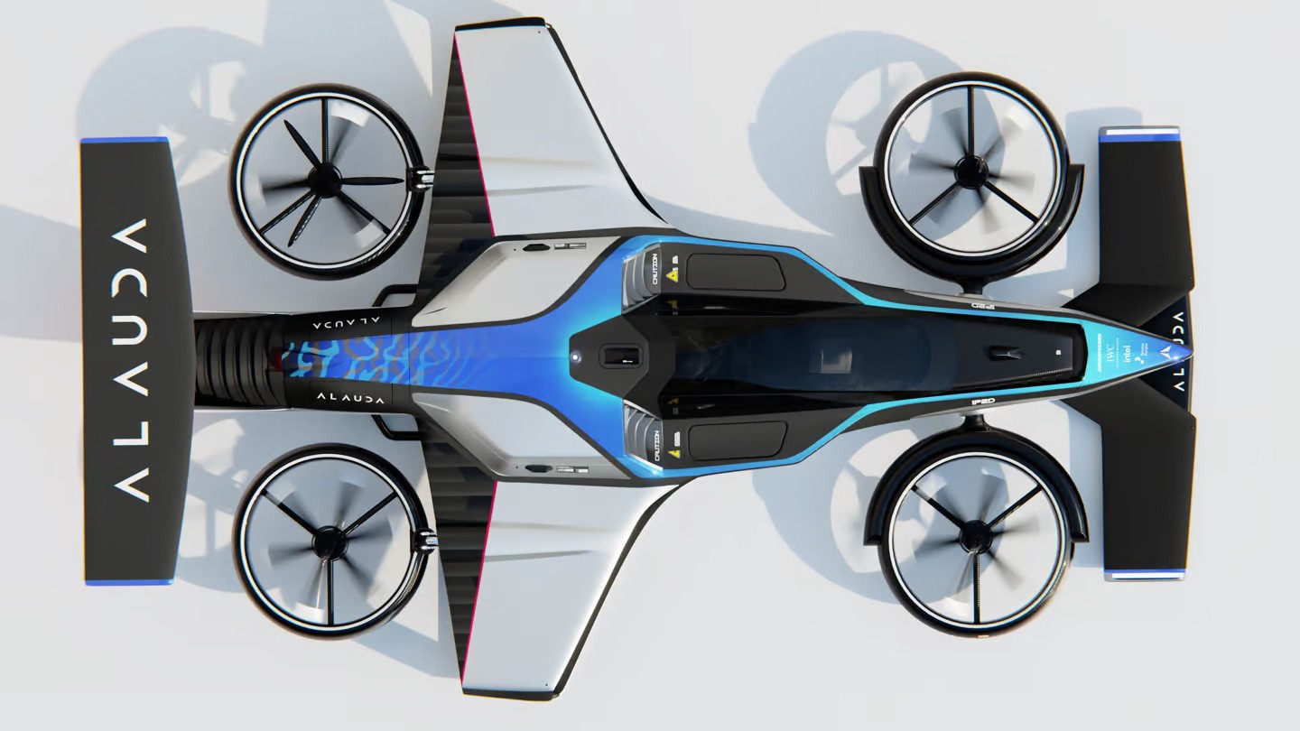 Hệ thống phát điện tiên tiến của Airspeeder Mk4 cung cấp năng lượng cho đua xe ô tô nhanh nhất thế giới
