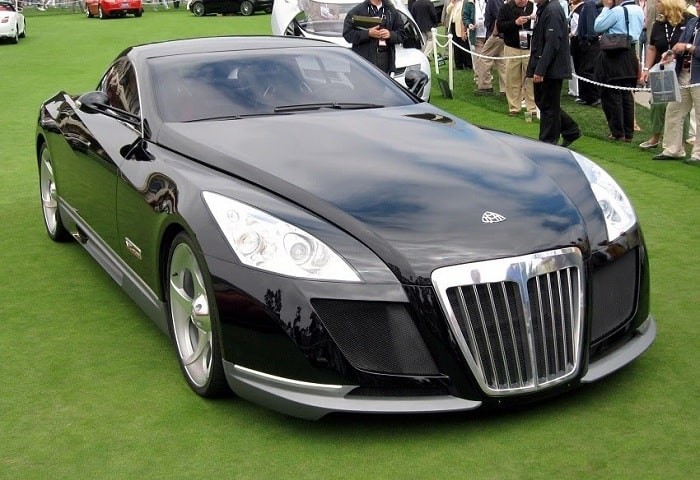 Mercedes-Maybach Exelero, siêu xe độc bản màu đen sang trọng, biểu tượng của sự hiếm có trong thế giới siêu xe ô tô.