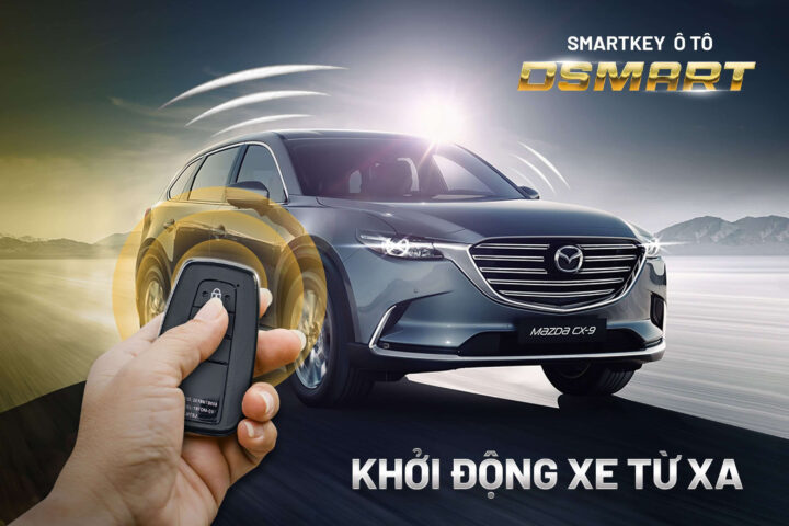 Smartkey Dsmart khởi động xe ô tô từ xa, tăng tiện nghi cho nội thất