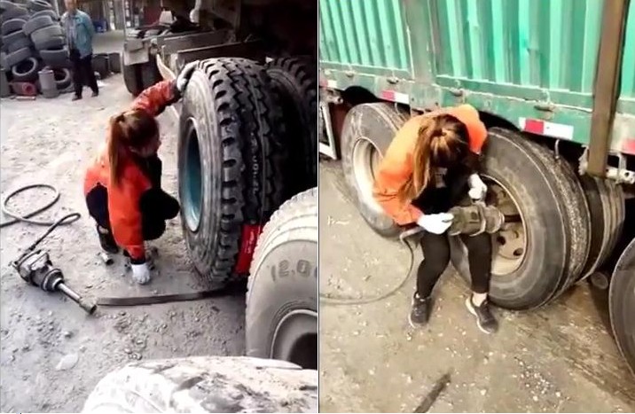Thay lốp dự phòng cho xe ô tô tải đúng cách, đảm bảo an toàn vận hành