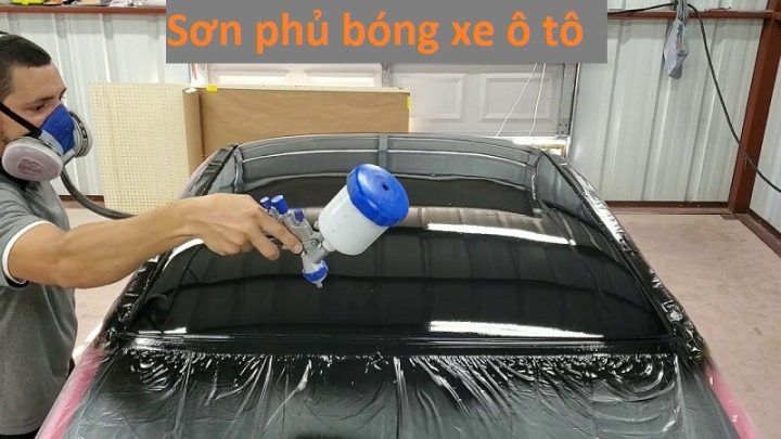 son phu bong xe o to