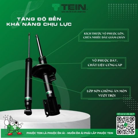 Giảm xóc Vinfast VF3 TEIN Basic - Tăng độ bền và bảo vệ lâu dài