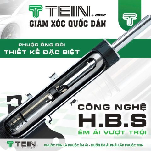 Công nghệ H.B.S trên phuộc TEIN Basic