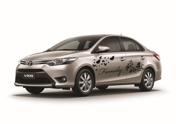 mẫu tem ghép cho xe Vios tinh xảo