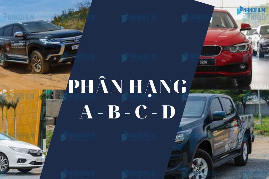 Đặc điểm nhận diện các phân khúc xe ô tô từ hạng A đến hạng D