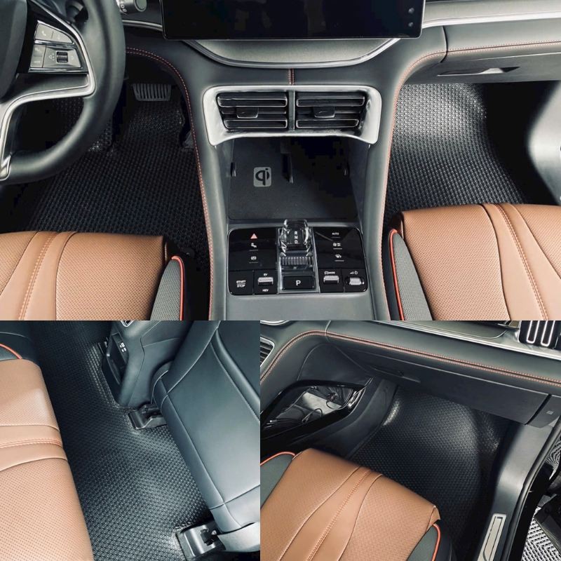 Thảm lót sàn dành cho BYD Sealion 6, mang lại vẻ sang trọng và bảo vệ tối ưu cho nội thất xe ô tô cao cấp.