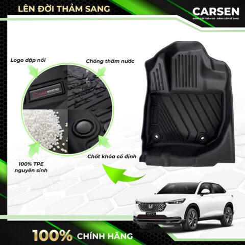 Tấm thảm nhựa trải sàn xe ô tô TPE với nhiều ưu điểm hiện đại