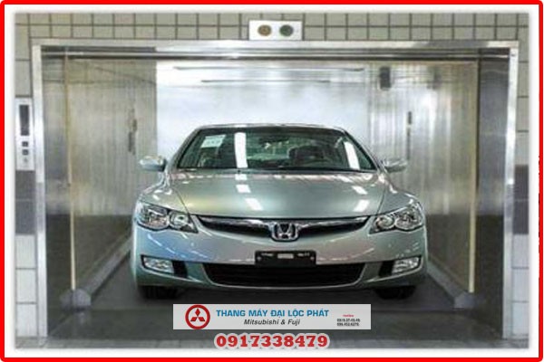 Kích thước tiêu chuẩn của thang máy tải xe ô tô