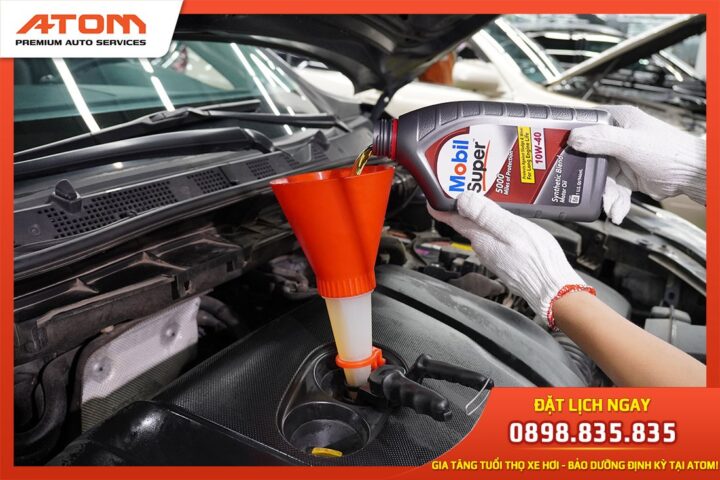 Lựa chọn loại dầu nhớt phù hợp với xe là rất quan trọng
