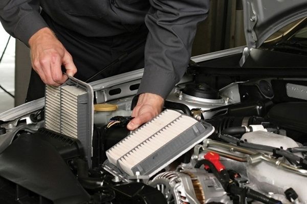 vệ sinh lọc gió động cơ xe honda