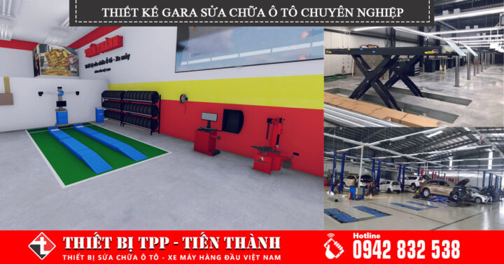thiet ke gara sua chua o to 1