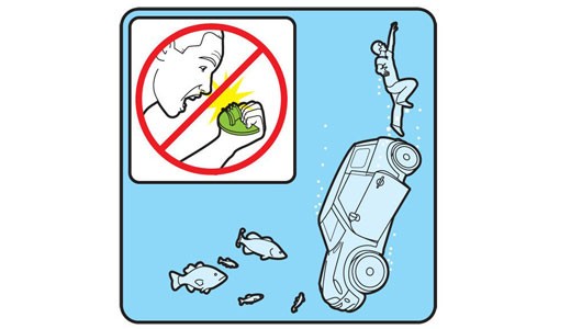 Cách thoát hiểm an toàn khỏi xe ô tô khi bị ngập nước và nổi lên