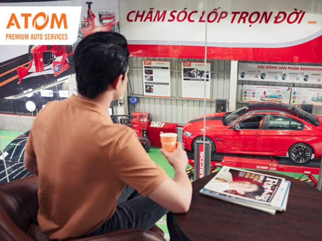 Trải nghiệm tiện nghi tại khu vực phòng chờ cao cấp khi bảo dưỡng xe ô tô Honda