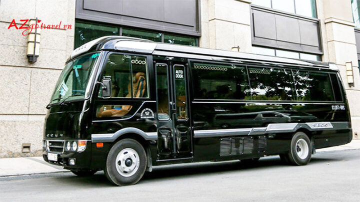 Lựa chọn xe ô tô Limousine 18 chỗ đi sân bay Nội Bài thoải mái