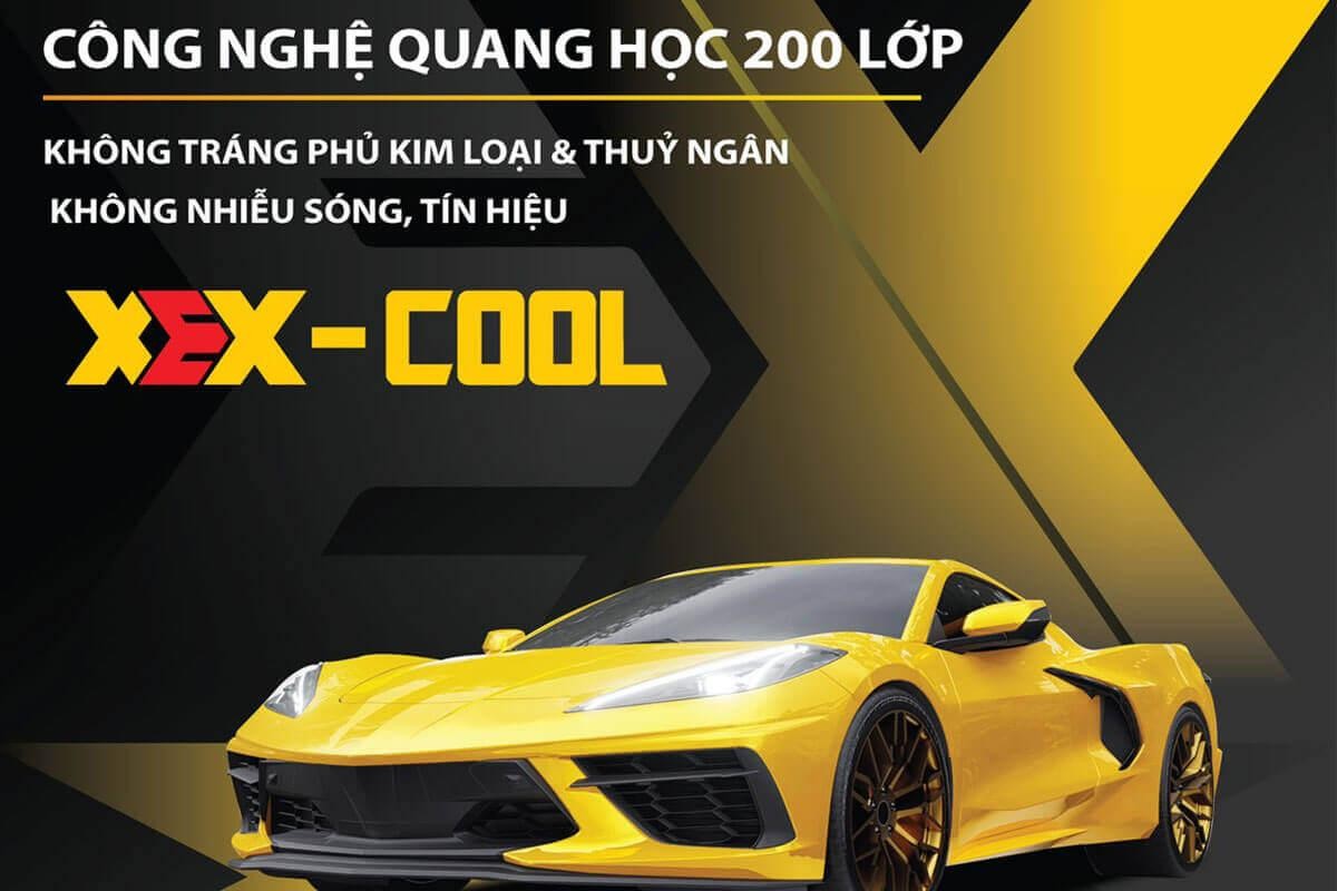 Thương hiệu phim cách nhiệt XEX-COOL được tin dùng để dán kính xe ô tô
