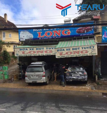 Rửa xe ô tô Long Đà Lạt