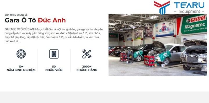 Trung tâm chăm sóc xe Garage Ô tô Đức Anh tại Hải Phòng