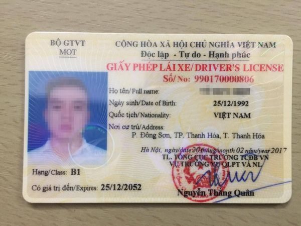 tim hieu bang lai xe o to 2 1