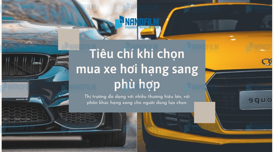 Những tiêu chí quan trọng khi lựa chọn xe ô tô hạng sang